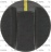 KNOB BLACK ø 40 mm