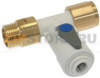 ТРОЙНИК ОТСЕКАЮЩЕГО КЛАПАНА JG ASV8