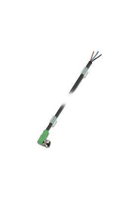 Кабель для датчика / исполнительного элемента Phoenix Contact SAC-3P- 5,0-PVC/M 8FR BK 3-полюсн., ПВХ, черный RAL 9005, свободный конец, к Гнездо угловой M8, Длина кабеля: 5 м.Минимальный заказ: 50 шт.Упаковка: 5 шт.