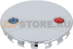 Chrome-plated plate d. 48 for long 