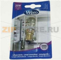 LAMPADINA T25 E14  25W WPRO 