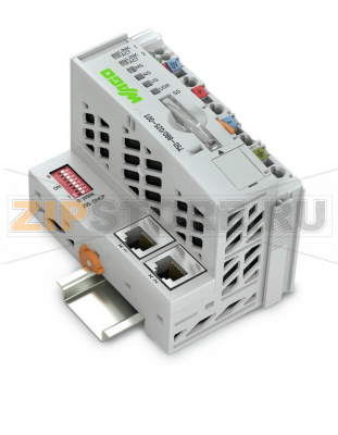 Контроллер ETHERNET; 3-е поколение; Слот для карт памяти SD; Технология телеуправления; Внешняя температура; светло-серые Wago 750-880/025-001 