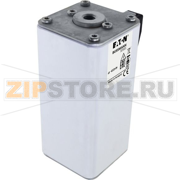 Предохранитель, 250 A, DC 750 В, size 2, 59x77x130 мм, gR, IEC Eaton FUSE 250A 750V 2BKN/130 GR 