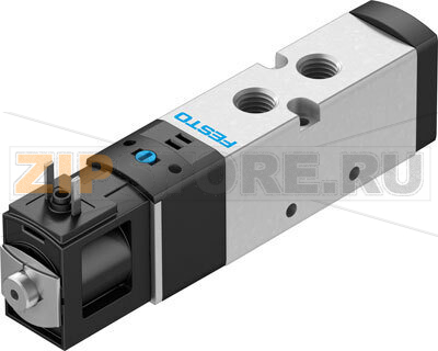 Распределитель с электроуправлением Festo VUVS-LK20-M52-AD-G18-1C1-S 