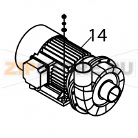 Motor pump ( 220/380, 50 Hz.) Fagor FI-2700I