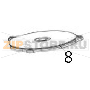 Copper coil Hurakan HKN-ICF35D Copper coil Hurakan HKN-ICF35DЗапчасть на деталировке под номером: 8
