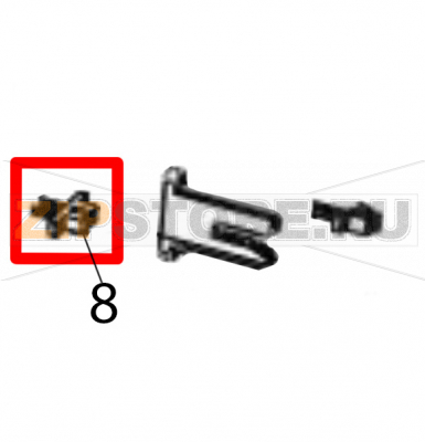 Датчик открытия термоголовки TSC MH640P Сенсор открытия термоголовки TSC MH640PЗапчасть на деталировке под номером: 8Название запчасти TSC на английском языке: TPH Open sensor assembly MH640P.