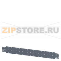 SIVACON, Universal holder for 19" components, f. cable channel, DIN, C rail, 2 HU, zinc-plated Siemens 8MF1000-2HH3