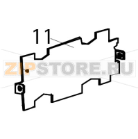 Guide plate Zebra TTP-2010