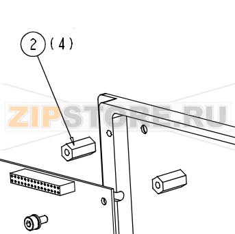 Стойки M4 THD X 16MM Datamax A-6212 RH  Стойки M4 THD X 16MM Datamax A-6212 RH Название запчасти Datamax на английском языке: STANDOFF M4 THD X 16MM