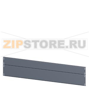 SIVACON, base, IP55, D: 400 mm, W: 1200 mm, zinc-plated Siemens 8MF1024-2UB12-0 