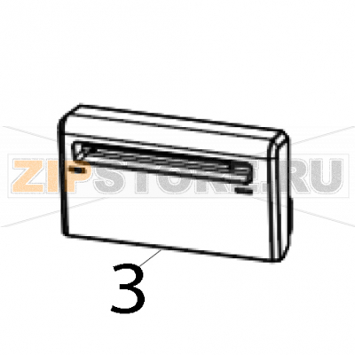 Отрезчик гильотинный TSC ML240P Резак (нож, автоотрезчик) гильотинный для принтера TSC ML240PЗапчасть на деталировке под номером: 3