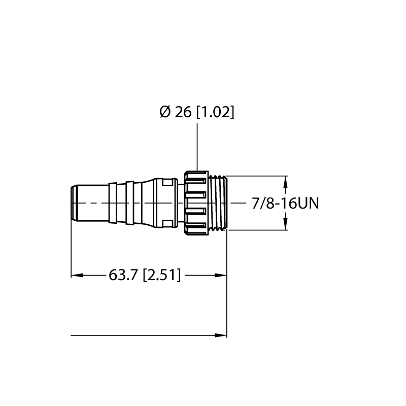 Кабель Turck RKP46PLB-1.5-RSM40.1/TXL 