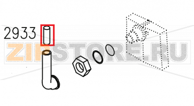 Tubetto Tenuta Gabbia D&#039;aria Aristarco TR 1650                             Tubetto Tenuta Gabbia D'aria Aristarco TR 1650Запчасть на сборочном чертеже под номером: 2933Название запчасти Aristarco на итальянском языке: Tubetto Tenuta Gabbia D'aria Aristarco TR 1650