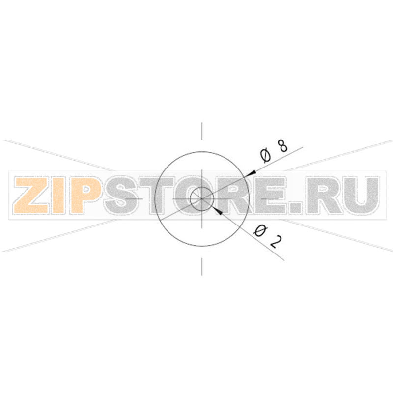 Модуль лазерный, красный, 1 МВт Picotronic MI650-1-5(8x21)-F70 