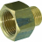 ФИТИНГ O 3/8''M-1/2''F - ФИТИНГ O 3/8''M-1/2''F