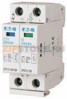 Комплект разрядников 335В, 1+N полюс, класс D Eaton SPDT3-335-1+NPE