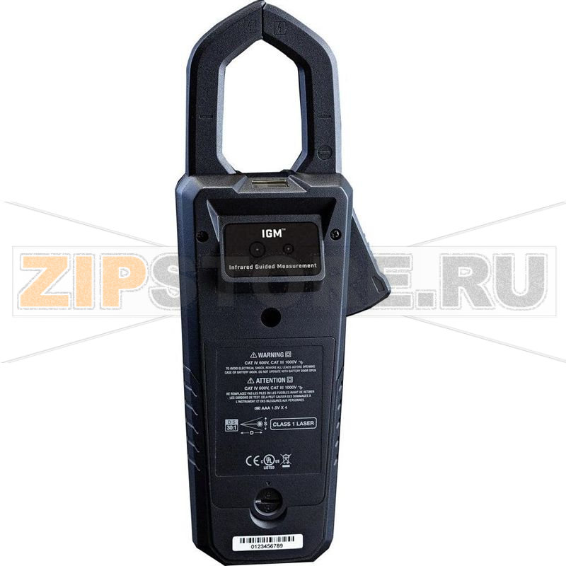Клещи токовые, цифровые, CAT III 1000 В, CAT IV 600 В, 6000 точек FLIR CM174 