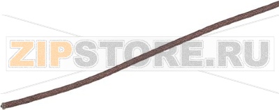 НИКЕЛИРОВАННЫЙ КОРИЧНЕВЫЙ КАБЕЛЬ Ø 1,5 ММ - 10 М 