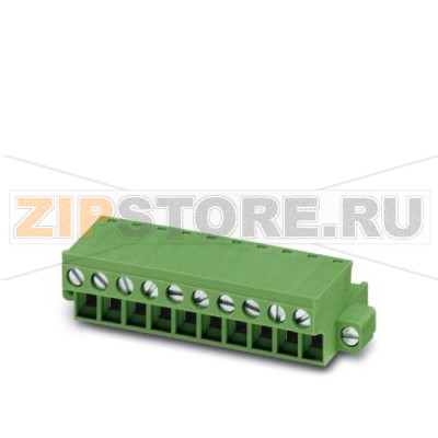 Вилочная часть Phoenix Contact FRONT-MSTB 2,5/15-STF-5,08 Номинальный ток: 12 А, Расчетное напряжение (III/2): 320 В, Полюсов: 15, Размер шага: 5,08 мм, Технология подключения: Винтовые зажимы, Цвет: зеленый, Поверхность контакта: олово.Минимальный заказ: 50 шт.Упаковка: 50 шт.