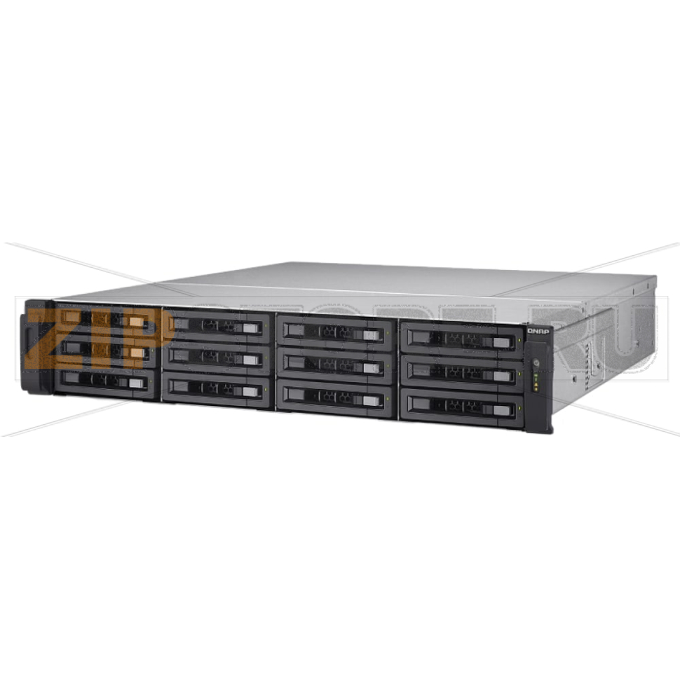 Накопитель сетевой QNAP TS-EC1280U-R2 