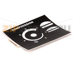 ETICHETTA DI COMPRESSIONE, LATO DESTRO 