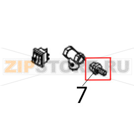 Штуцер 1/2&quot; шx, 12 мм Abat ЛГ-1200Ч-02 Штуцер 1/2" шx, 12 мм Abat ЛГ-1200Ч-02Запчасть на деталировке под номером: 7