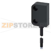 Выключатель с магнитным приводом Контактный блок, прямоугольный малый 26 x 36 мм, для петли двери справа, контактные элементы: предохранительные контакты 2 НЗ Сигнальный контакт 1 НЗ с соединительным кабелем 3 м без светодиода, подходящий электромагнит 3S