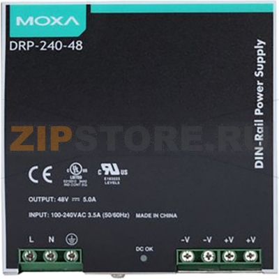 Блок питания 48 В, 240 Вт, 5 А MOXA DRP-240-48 