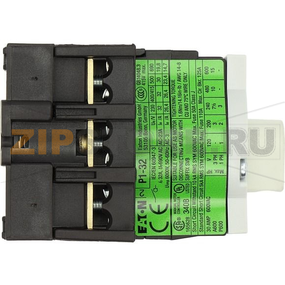 Выключатели главные, P1, 32 A, 3-полюсн Eaton P1-32/M4/SVB 