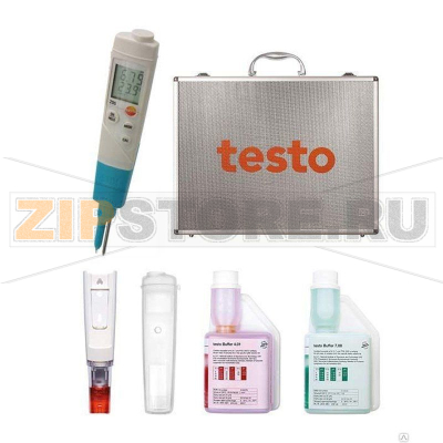 Ph-метр карманный с принадлежностями Testo 206-pH2 