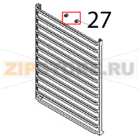 Tray M6 holder pin Angelo Po FM1221E1