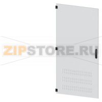 SIVACON, door, left, ventilated, IP40, H: 1800 mm, W: 800 mm, RAL 7035, Protection class 1 Siemens 8MF1880-2UT15-2BA2