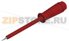 Щуп тестовый 4 мм, красный Hirschmann PRUEF 2 RED 