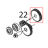Ingranaggio grande Sirman TC 12 E