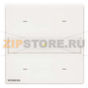 UP 202/13 - Touch sensor, double, with status LED, Gamma arina, white Siemens 5WG1202-2DB13 