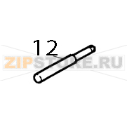Hinge shaft, MOQ 10 pcs TSC TTP-244 Pro Hinge shaft, MOQ 10 pcs TSC TTP-244 ProЗапчасть на деталировке под номером: 12