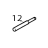Hinge shaft, MOQ 10 pcs TSC TTP-244 Pro