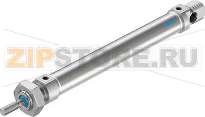 Пневмоцилиндр стандартный Festo DSNU-16-100-PPS-A 