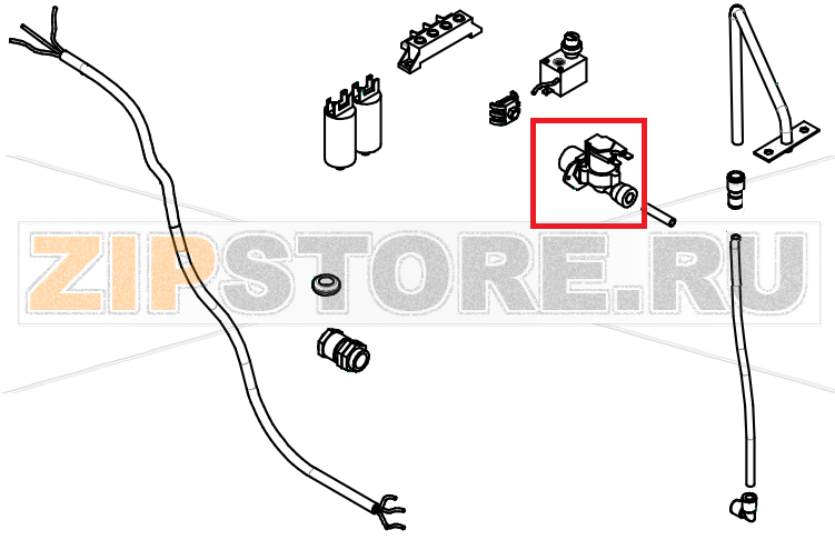 1-вентильный электромагнитный клапан Tecnoeka EKF 411 D AL UD  1-вентильный электромагнитный клапан Tecnoeka EKF 411 D AL UDЗапчасть на сборочном чертеже под номером:&nbsp;01201860