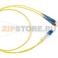 патч-корд волоконно-оптический (шнур) SM 9/125 (OS2), FC/UPC-LC/UPC, 2.0 мм, duplex, LSZH, 20 м