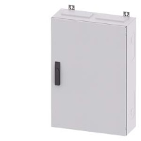 ALPHA 400, wall-mounted cabinet, IP43, Protection class 1, H: 800 mm, W: 550 mm, T: 210 mm, RAL 9016 Siemens 8GK1122-3KA22
