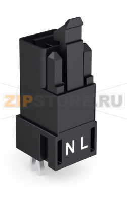 Штекер для печатных плат; прямые; 2-пол.; Код. A; черные Wago 890-812 Protected against mismating and maintenance-freePush-in CAGE CLAMP® spring pressure connection technology allows solid conductors to be simply pushed into a unit.Low profile with 4.4 mm pole spacing...