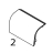 Ribbon access cover TSC TTP-245С