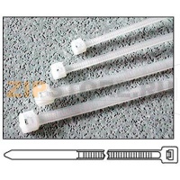 Hyperline GT-100MC-TF Стяжка нейлоновая неоткрывающаяся, 100x2.5 мм, Tefzel®, устойчивость к химическому воздействию, ультрафиолетовому (UV) и гамма-излучению, безгалогенная (HF), малодымная (LS), -65°С - +160°С, цвет синий (100 шт)