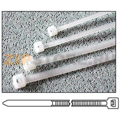 Hyperline GT-100MC-TF Стяжка нейлоновая неоткрывающаяся, 100x2.5 мм, Tefzel®, устойчивость к химическому воздействию, ультрафиолетовому (UV) и гамма-излучению, безгалогенная (HF), малодымная (LS), -65°С - +160°С, цвет синий (100 шт) 