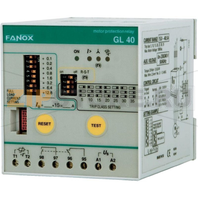 Реле защиты электродвигателя, 1 шт Fanox GL90 11343 