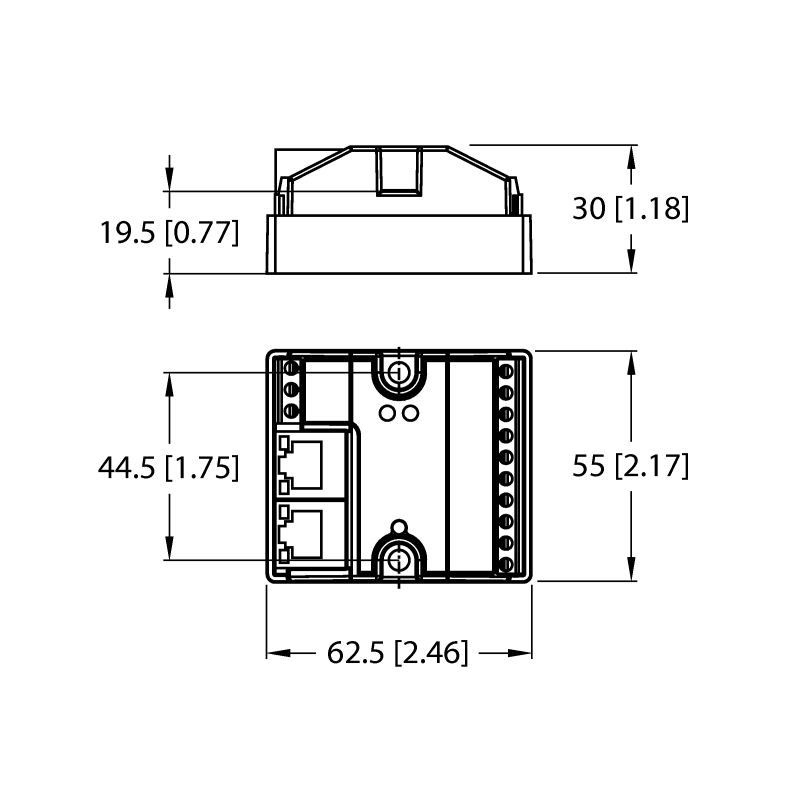 Ethernet-модуль ввода/вывода Turck FEN20-4DIP-4DXP 