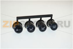 КНОПКИ КЛАВИАТУРЫ ЛЕВ.V2 RYL/H ЧЕРН. 