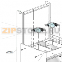 Left guide rail support DIHR DW014